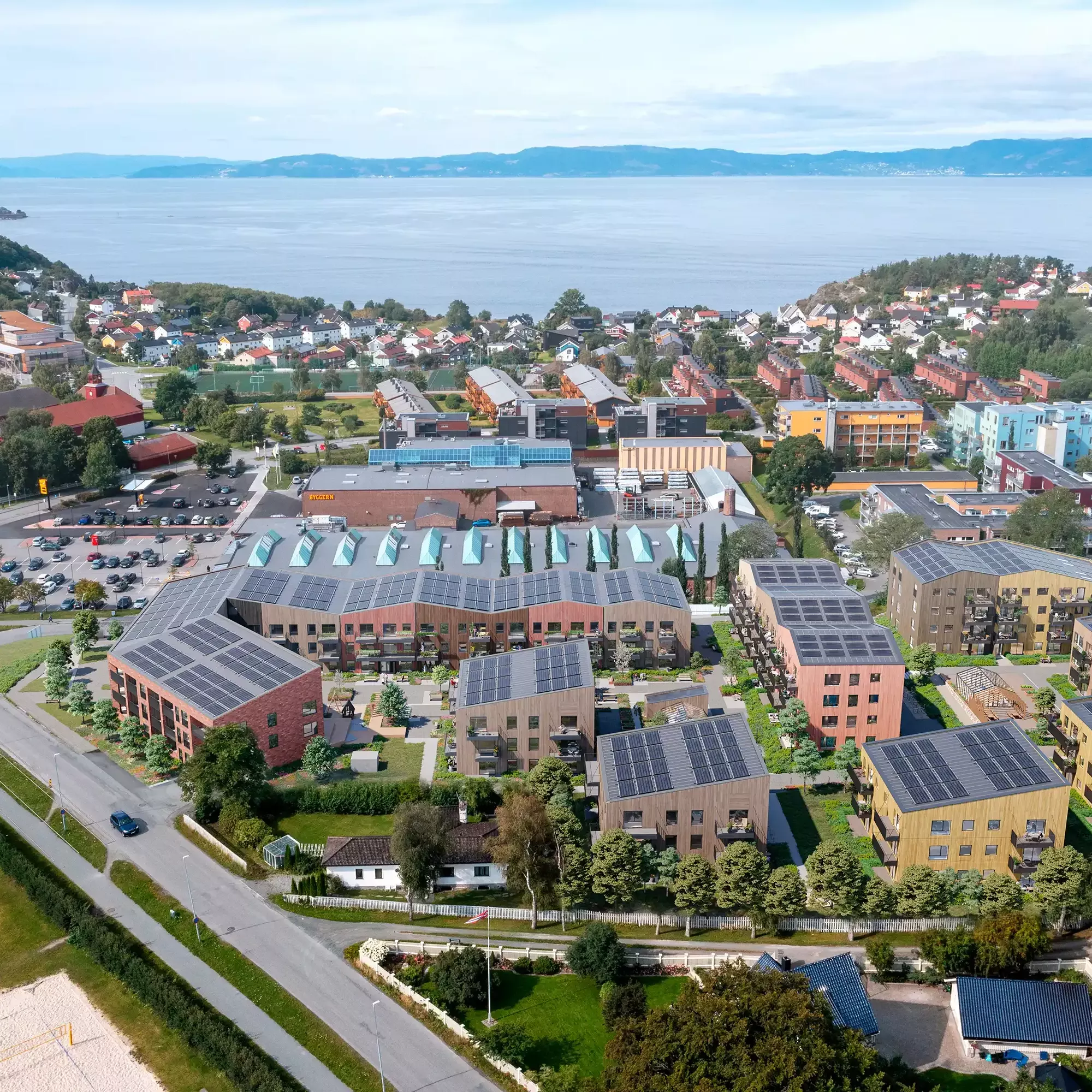 Gartnersletta BT2 Parsellhaven Eksterioer Drone 0850 v2 Mer Bakgrunn cropped