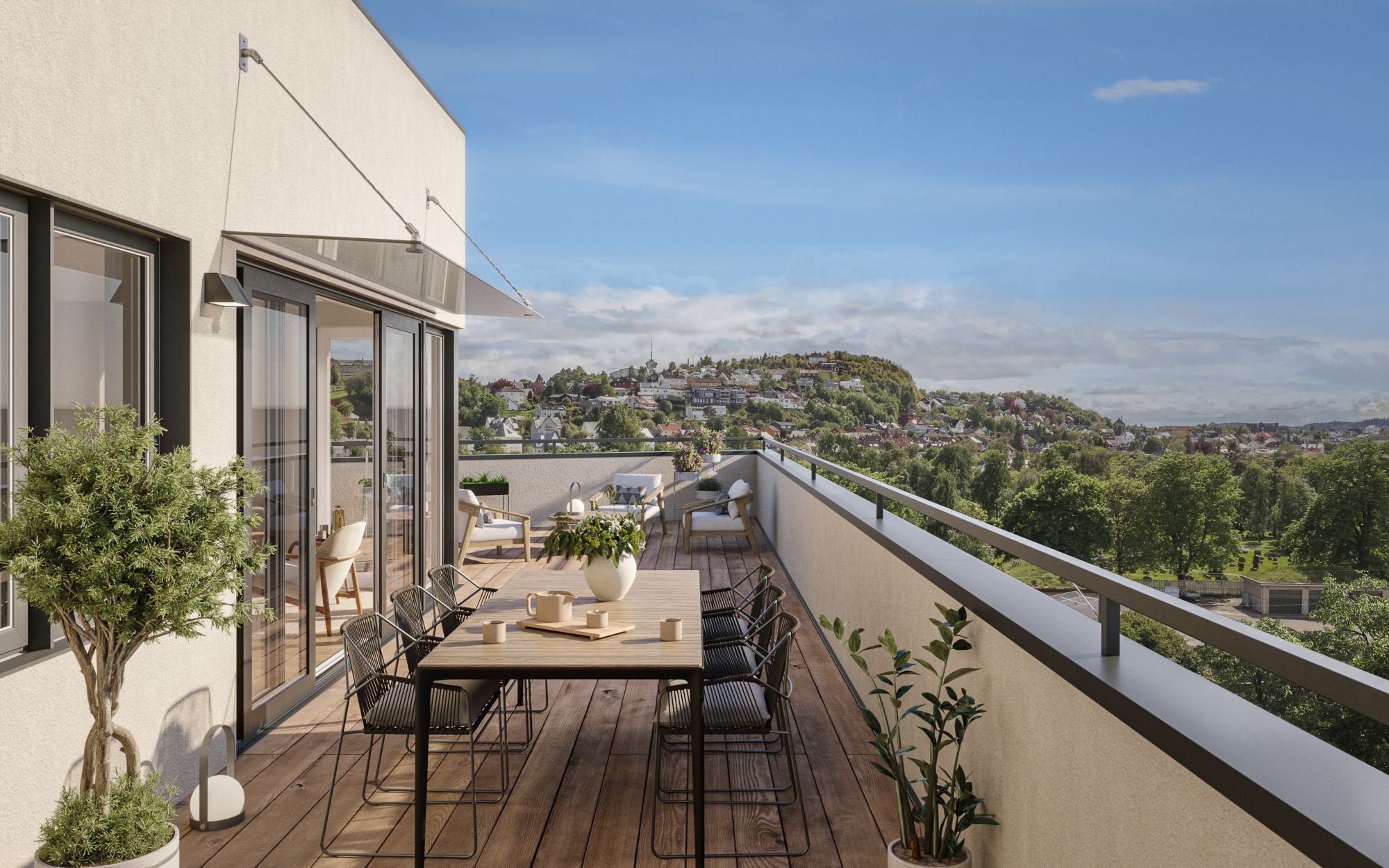 Lillebytunet trinn 2 Interioer Vinkel 06 D 703 Terrasse v4 Plyo