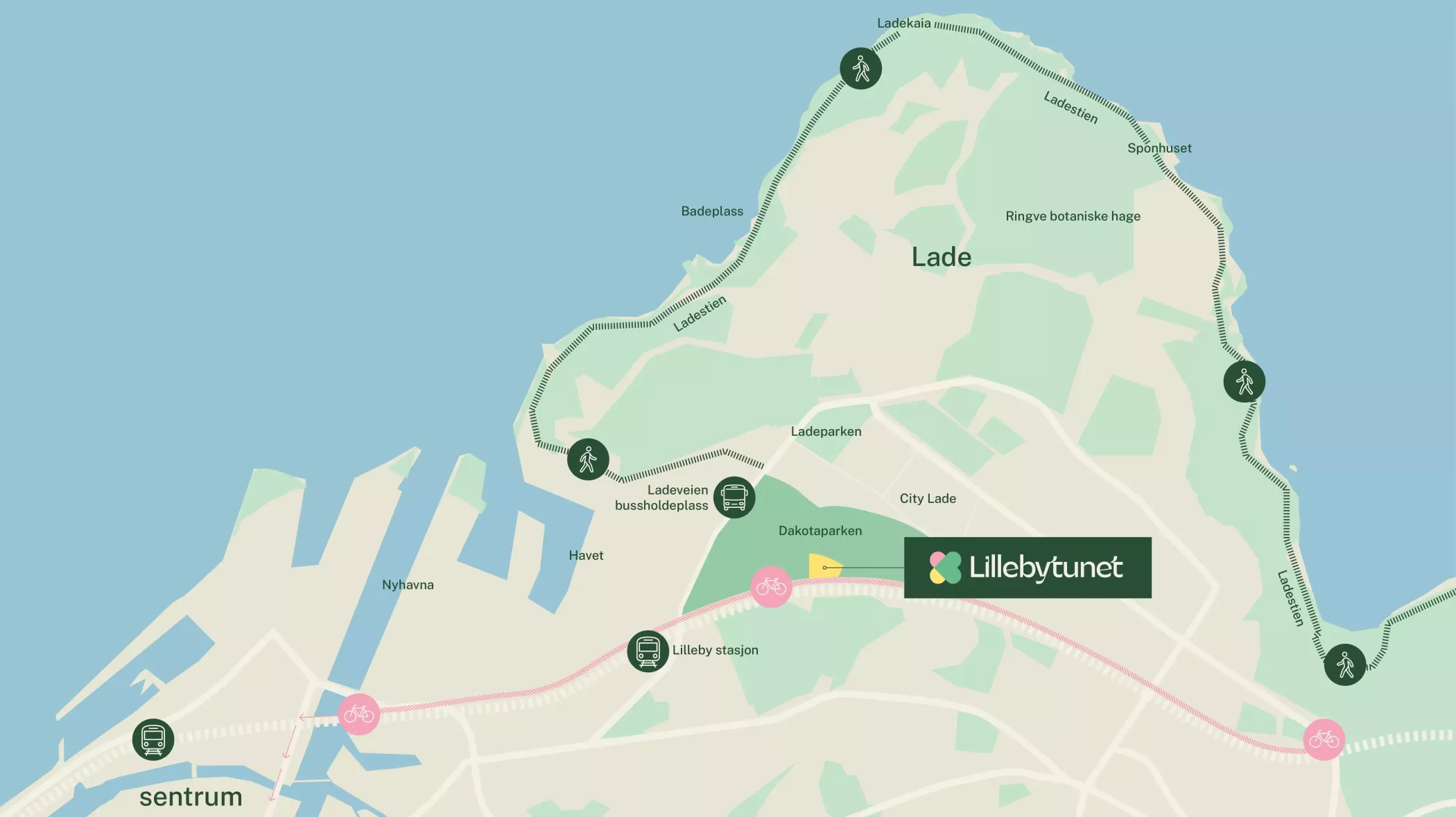 Lillebytunet Leiligheter Kart 261013 lrg