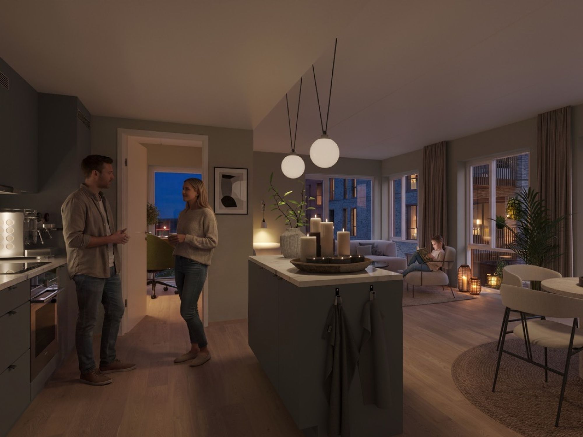 Interiør kjøkken