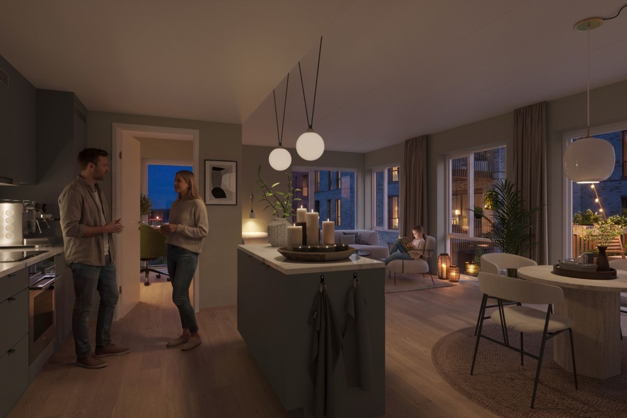 Interiør kjøkken