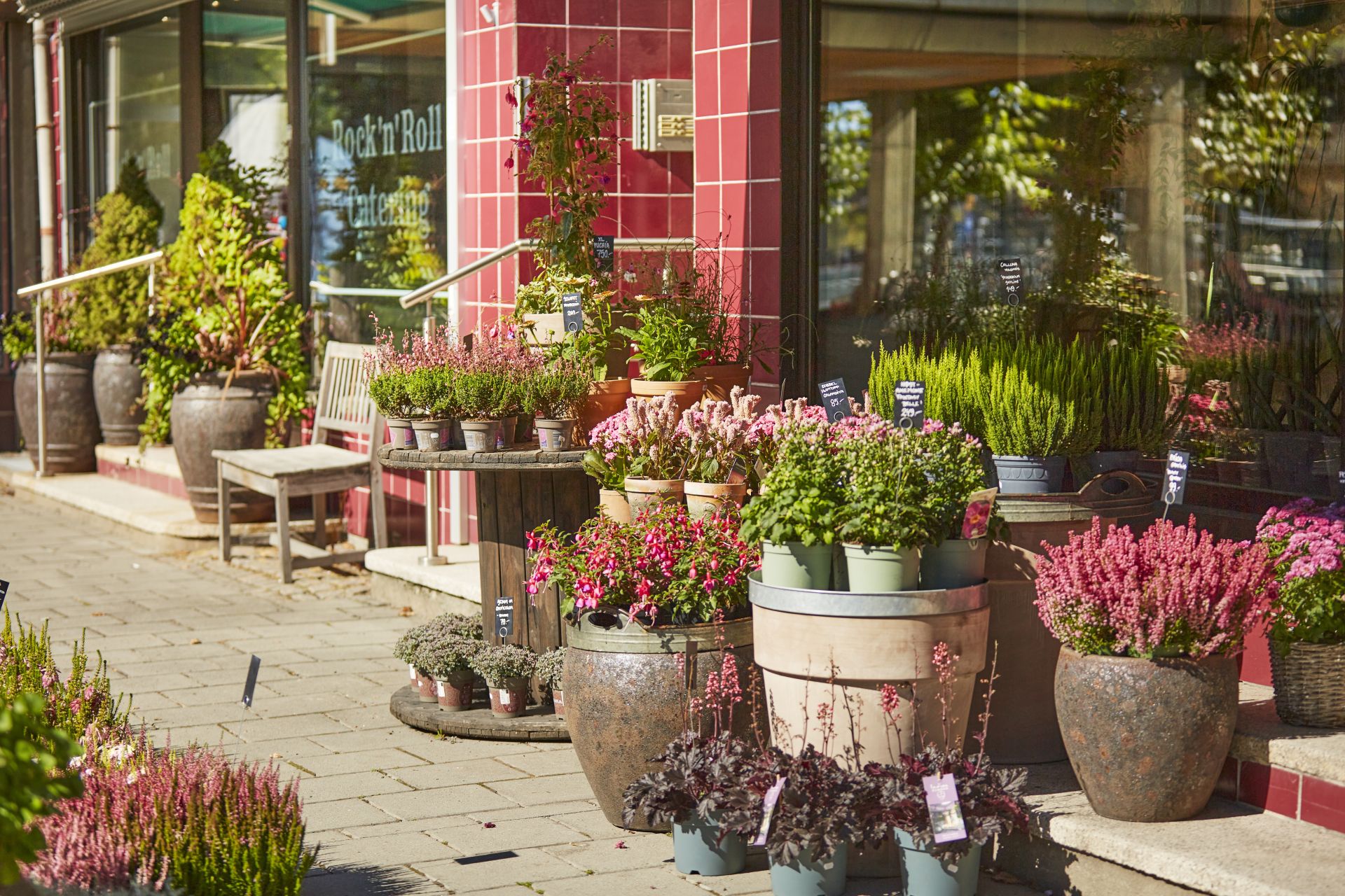 Blomsterbutikk i sentrum