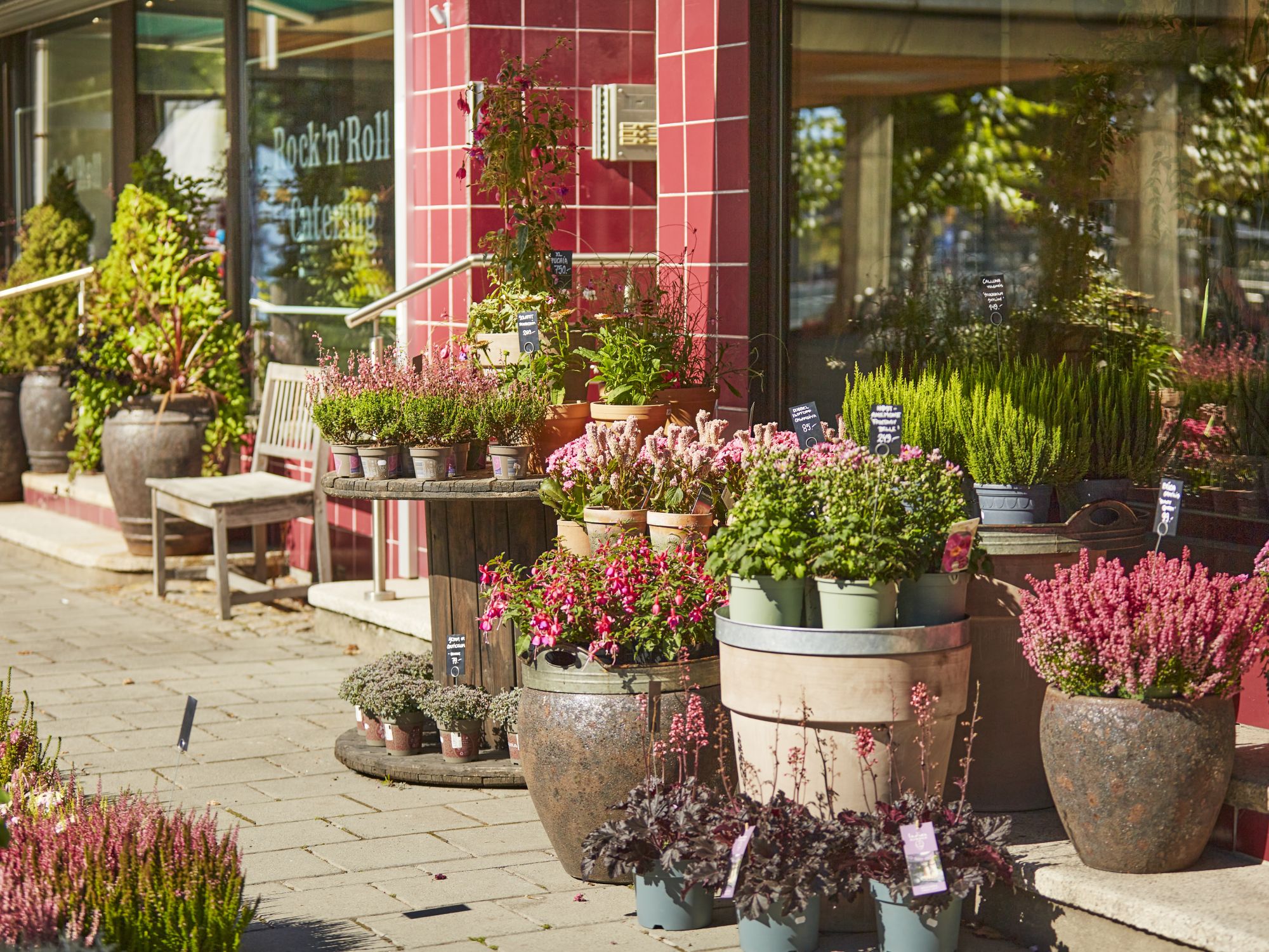 Blomsterbutikk i sentrum