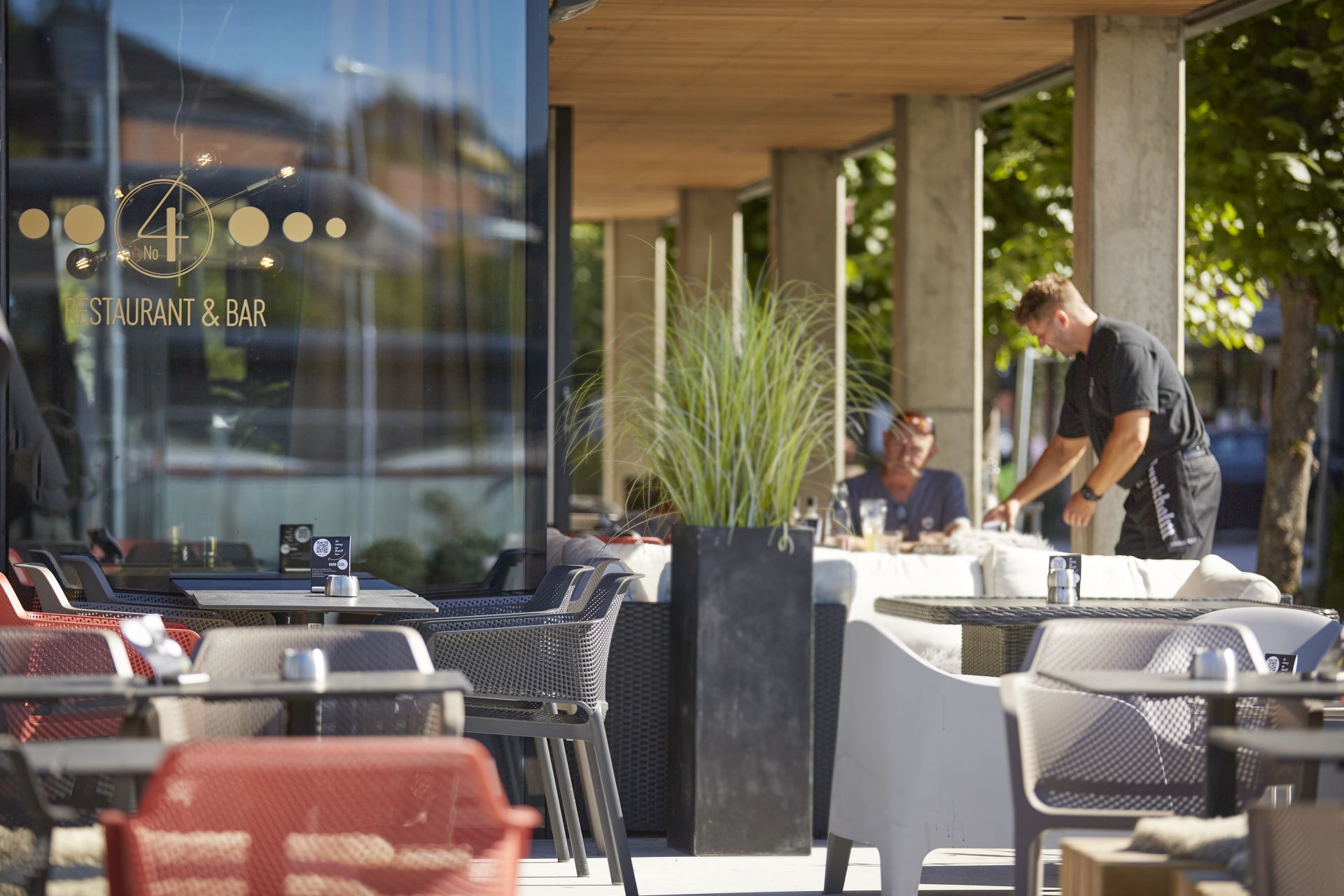 Restaurant i sentrum