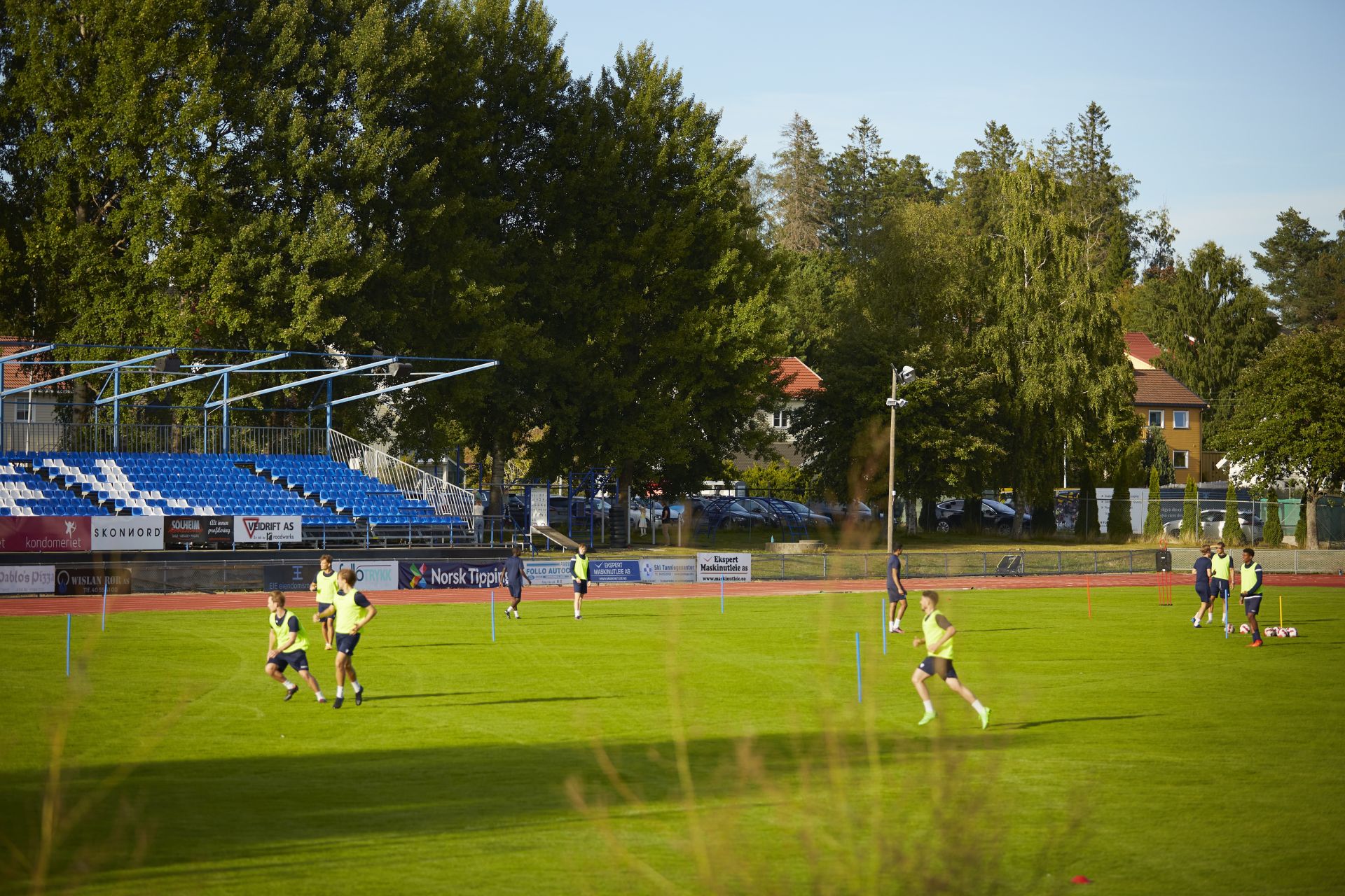 Idrettsplasser i nærområdet